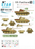 Star Decals 35-C1101 SS-Panthers # 5 1/35